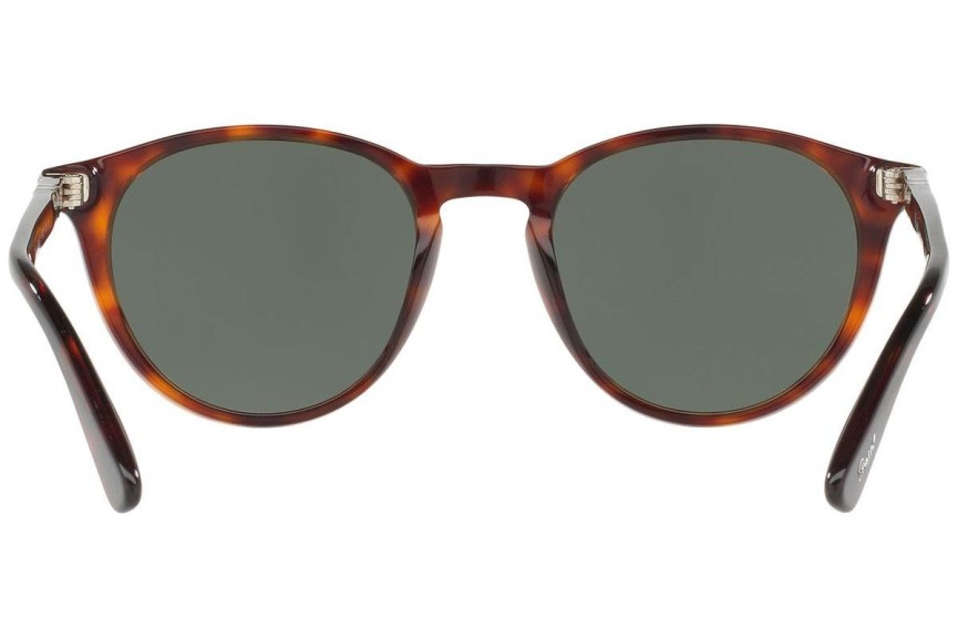 Okulary przeciwsłoneczne Persol Galleria '900 Collection PO3152S 901531 Okrągłe Havana