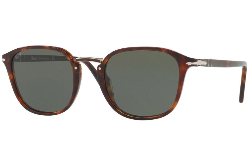 Okulary przeciwsłoneczne Persol Combo Evolution Collection PO3186S 24/31 Kwadratowe Havana