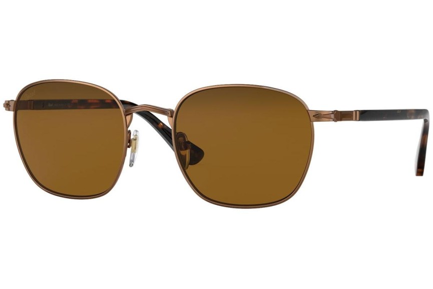 Okulary przeciwsłoneczne Persol PO2476S 108133 Kwadratowe Brązowe