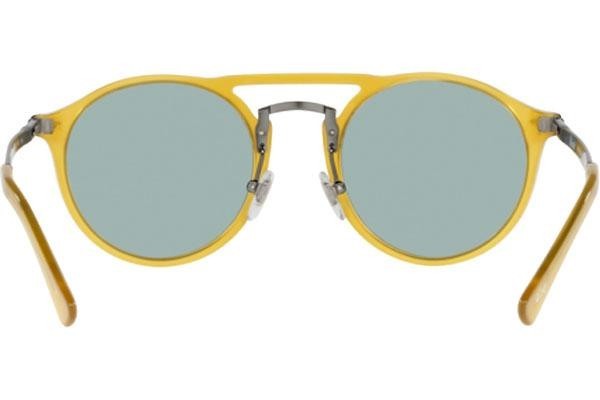 Okulary przeciwsłoneczne Persol PO3264S 204/56 Okrągłe Żółte