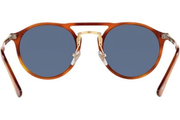 Okulary przeciwsłoneczne Persol PO3264S 96/56 Okrągłe Brązowe