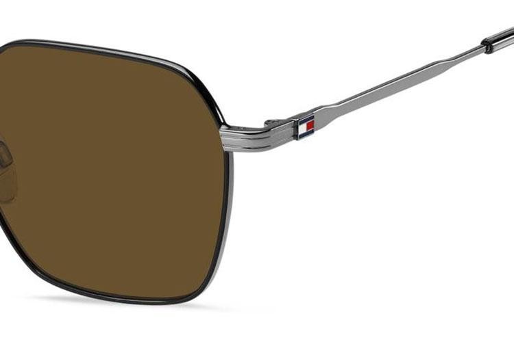 Okulary przeciwsłoneczne Tommy Hilfiger TH2133/S TI7/70 Prostokątne Srebrne