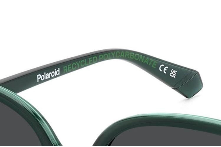 Okulary przeciwsłoneczne Polaroid PLD4177/S/X 1ED/M9 Polarized Kwadratowe Zielone