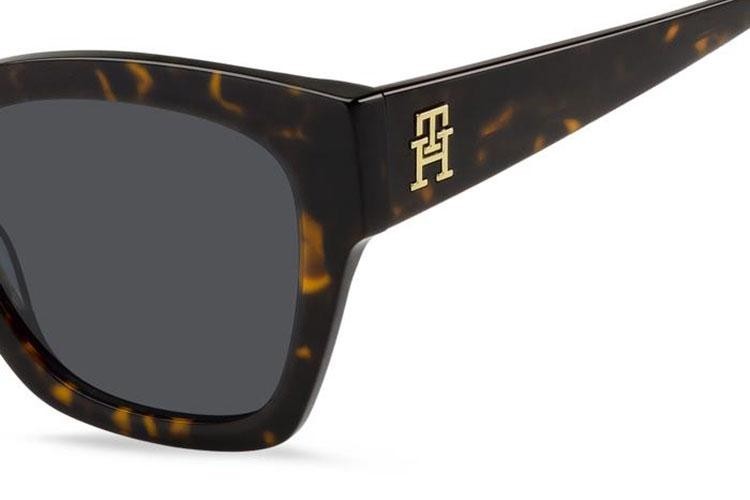 Okulary przeciwsłoneczne Tommy Hilfiger TH2156/S 086/IR Prostokątne Havana