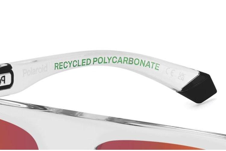 Okulary przeciwsłoneczne Polaroid PLD2162/S 900/OZ Polarized Flat Top Przezroczyste