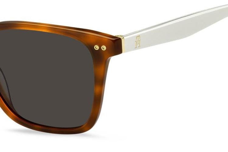 Okulary przeciwsłoneczne Tommy Hilfiger TH2158/S 0UC/IR Prostokątne Havana