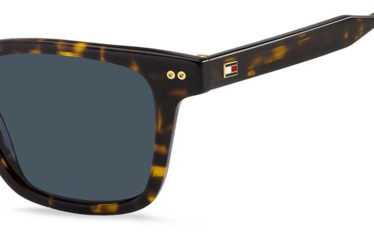 Okulary przeciwsłoneczne Tommy Hilfiger TH2127/S 086/KU Prostokątne Havana