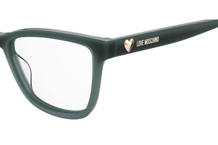 Okulary korekcyjne Love Moschino MOL632 8HC Prostokątne Zielone