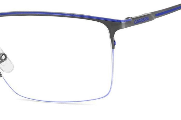 Okulary korekcyjne Carrera CARRERA8909 5UV Prostokątne Szare