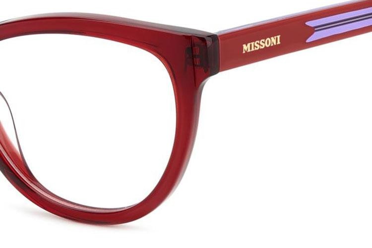 Okulary korekcyjne Missoni MIS0210 C9A Kocie oczy Czerwone