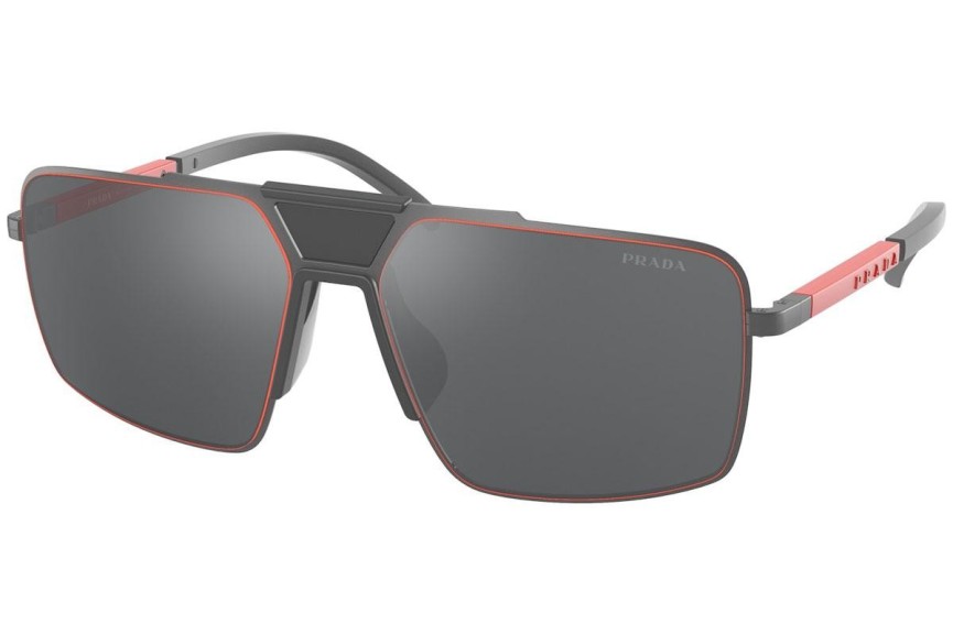 Okulary przeciwsłoneczne Prada Linea Rossa PS52XS TWW09L Pilotki (Aviator) Szare