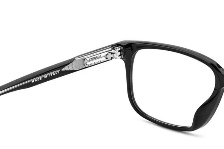 Okulary korekcyjne Carrera CFLEX03/G 807 Prostokątne Czarne