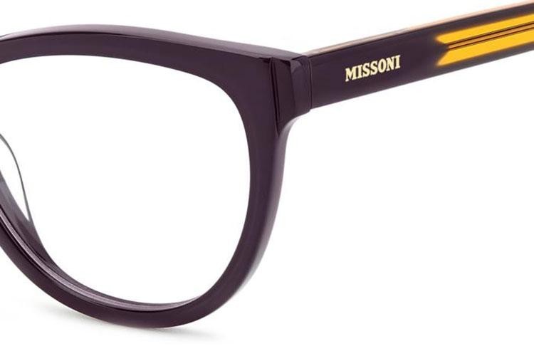 Okulary korekcyjne Missoni MIS0210 B3V Kocie oczy Fioletowe