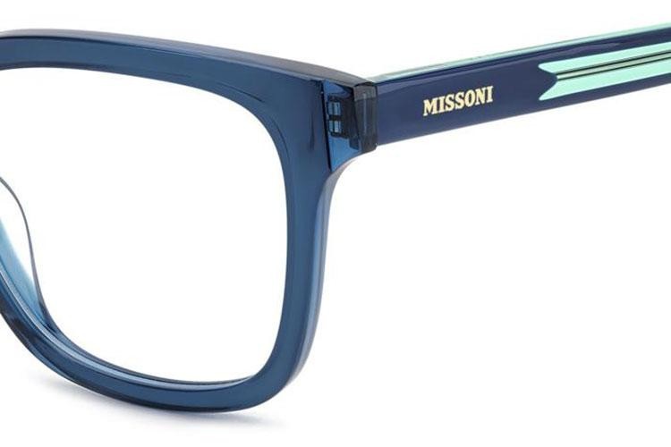 Okulary korekcyjne Missoni MIS0209 PJP Prostokątne Niebieskie