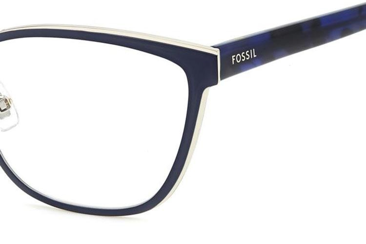 Okulary korekcyjne Fossil FOS7180/G PJP Kocie oczy Niebieskie