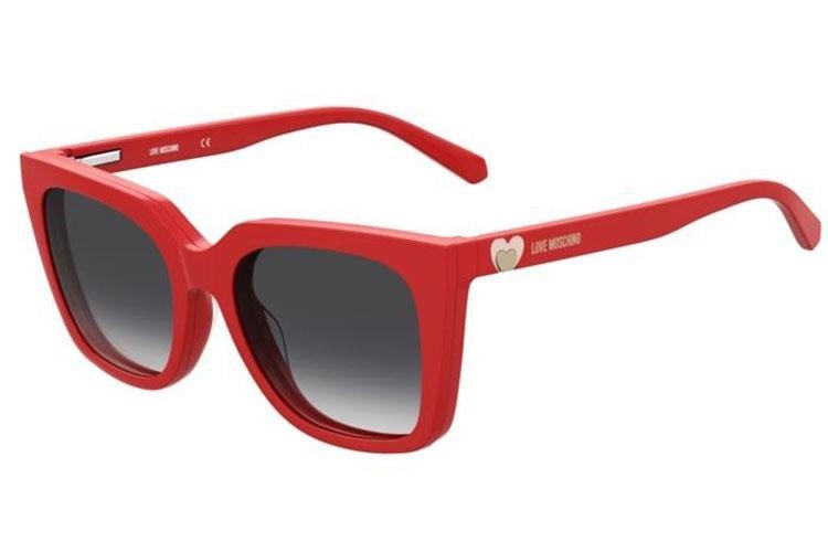 Okulary korekcyjne Love Moschino MOL055/CS C9A/9O Kwadratowe Czerwone