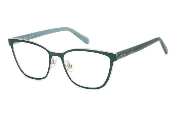 Okulary korekcyjne Fossil FOS7180/G 1ED Kocie oczy Zielone