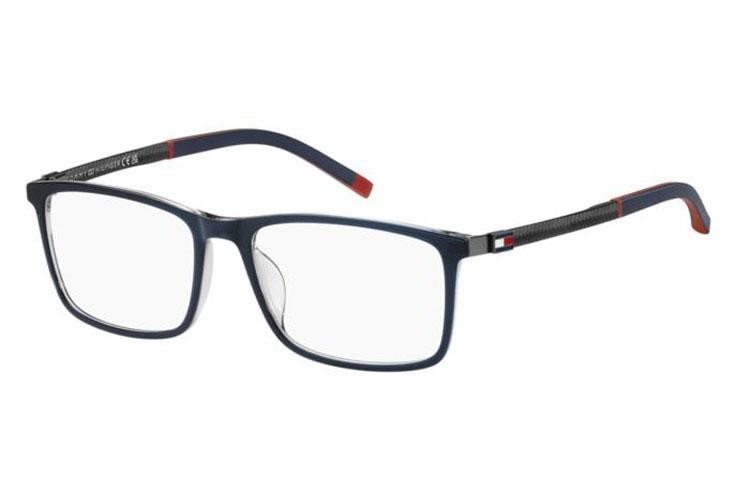 Okulary korekcyjne Tommy Hilfiger TH2141 XW0 Prostokątne Niebieskie