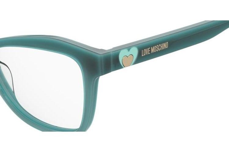 Okulary korekcyjne Love Moschino MOL604 ZI9 Kocie oczy Zielone