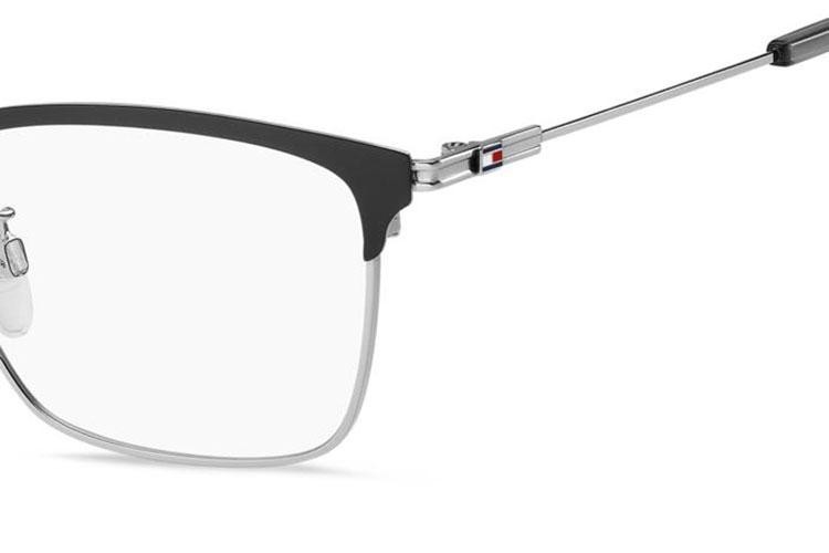 Okulary korekcyjne Tommy Hilfiger TH2164/F 79D Prostokątne Srebrne