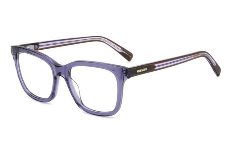 Okulary korekcyjne Missoni MIS0209 B3V Prostokątne Fioletowe