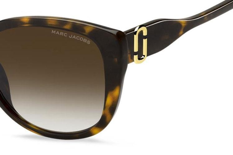 Okulary przeciwsłoneczne Marc Jacobs MARC791/F/S 086/HA Kocie oczy Havana