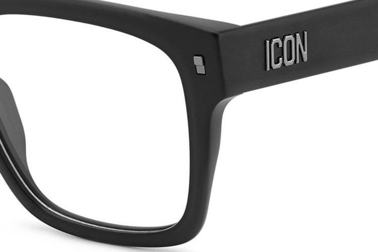 Okulary korekcyjne Dsquared2 ICON0018 003 Flat Top Czarne