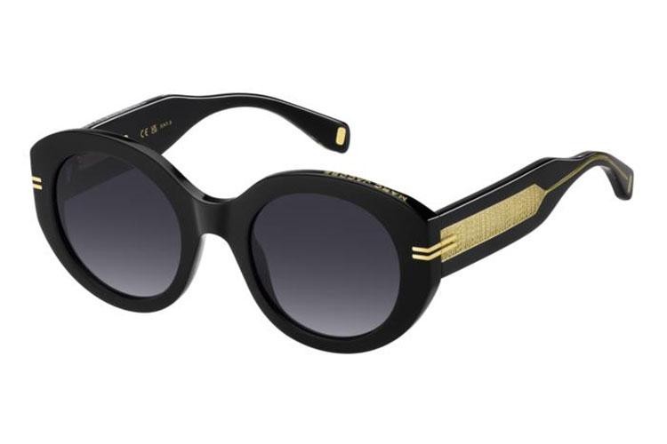 Okulary przeciwsłoneczne Marc Jacobs MJ1110/S 7C5/9O Owalne Czarne