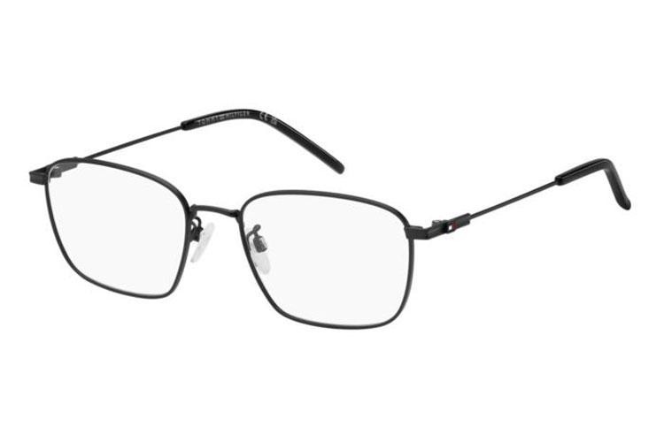 Okulary korekcyjne Tommy Hilfiger TH2166/F 807 Prostokątne Czarne