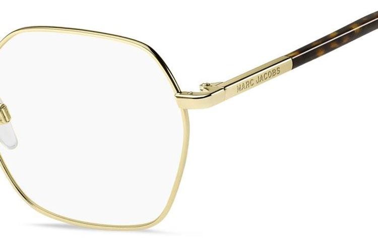 Okulary korekcyjne Marc Jacobs MARC781 06J Prostokątne Złote