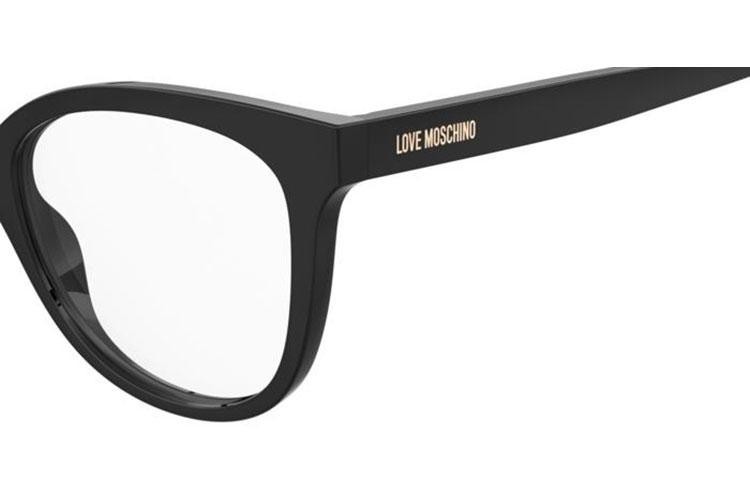 Okulary korekcyjne Love Moschino MOL635 807 Kocie oczy Czarne