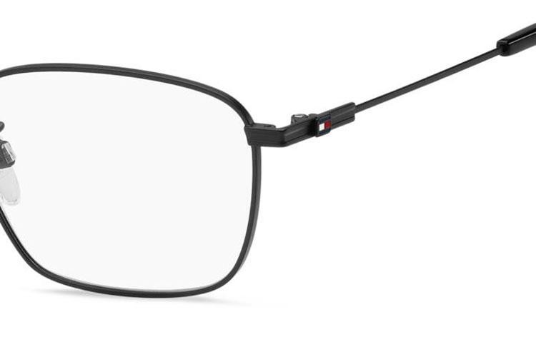 Okulary korekcyjne Tommy Hilfiger TH2166/F 807 Prostokątne Czarne