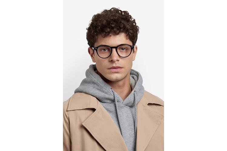 Okulary korekcyjne Tommy Hilfiger TH2129 807 Okrągłe Czarne