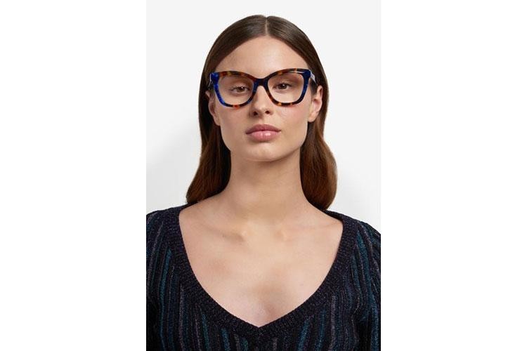 Okulary korekcyjne Missoni MIS0199 JBW Prostokątne Havana