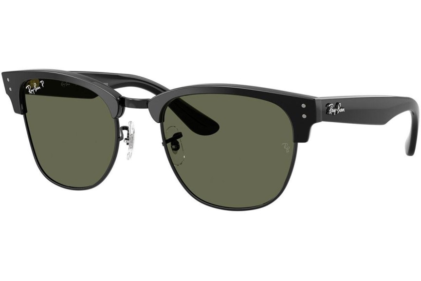 Okulary przeciwsłoneczne Ray-Ban RBR0504S 67839A Polarized Kwadratowe Czarne