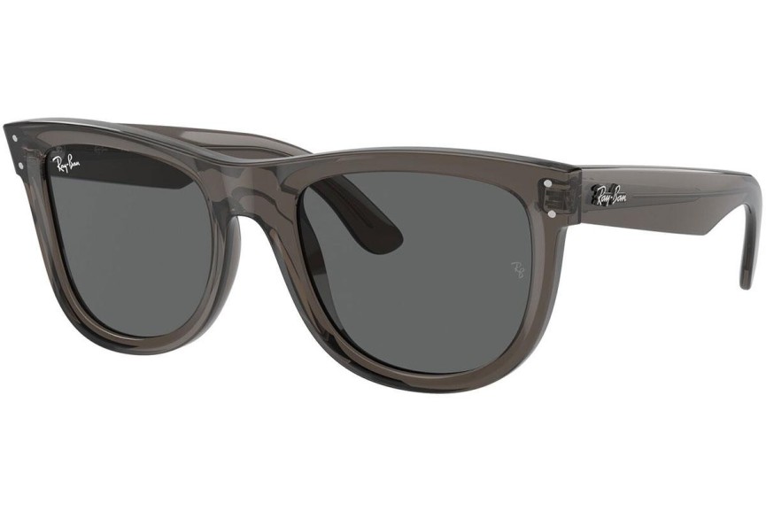 Okulary przeciwsłoneczne Ray-Ban RBR0502SF 6707GR Kwadratowe Szare