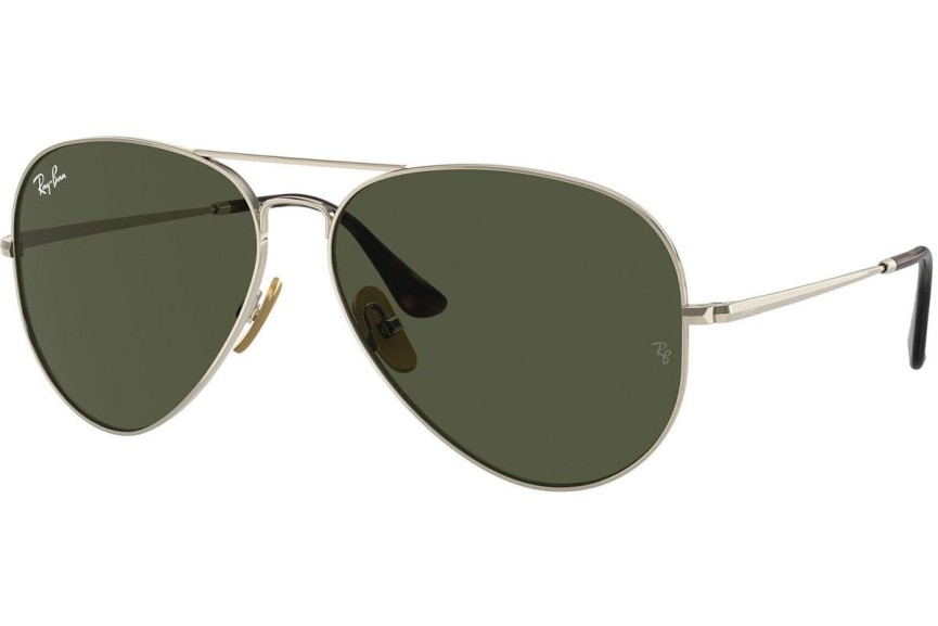 Okulary przeciwsłoneczne Ray-Ban RB8089 926531 Pilotki (Aviator) Złote