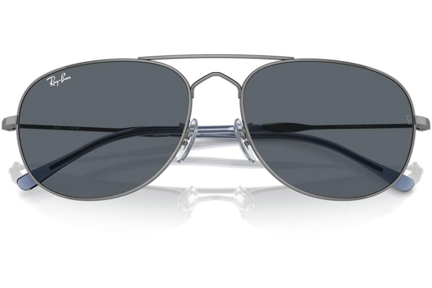 Okulary przeciwsłoneczne Ray-Ban RB3735 004/R5 Pilotki (Aviator) Szare