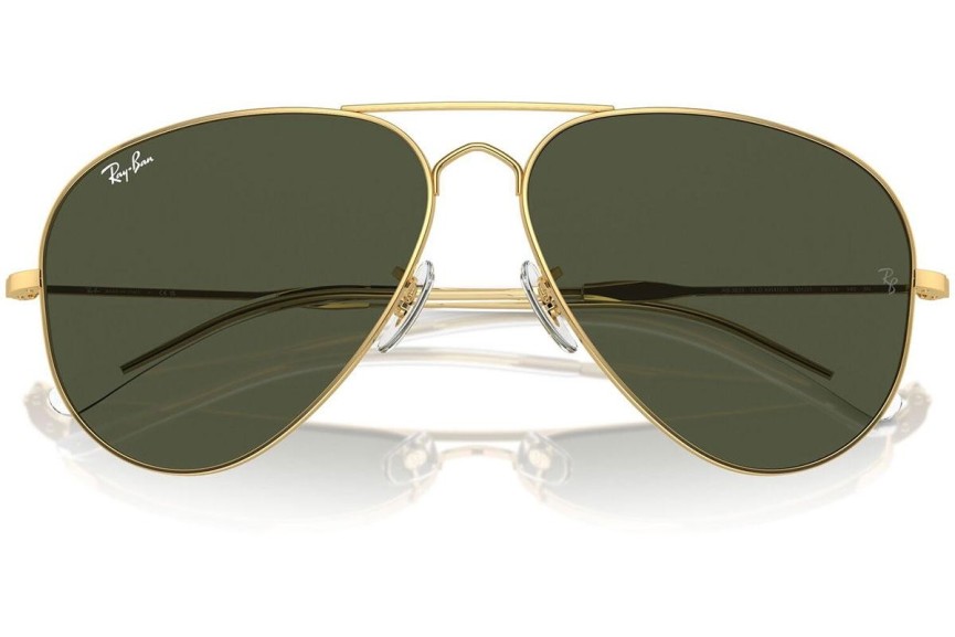 Okulary przeciwsłoneczne Ray-Ban RB3825 001/31 Pilotki (Aviator) Złote