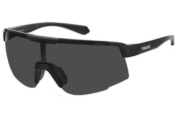 Okulary przeciwsłoneczne Polaroid PLD7035/S 003/M9 Polarized Pojedyncze | Shield Czarne