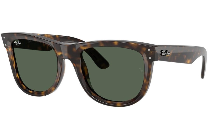 Okulary przeciwsłoneczne Ray-Ban Wayfarer Reverse RBR0502S 6790VR Kwadratowe Havana