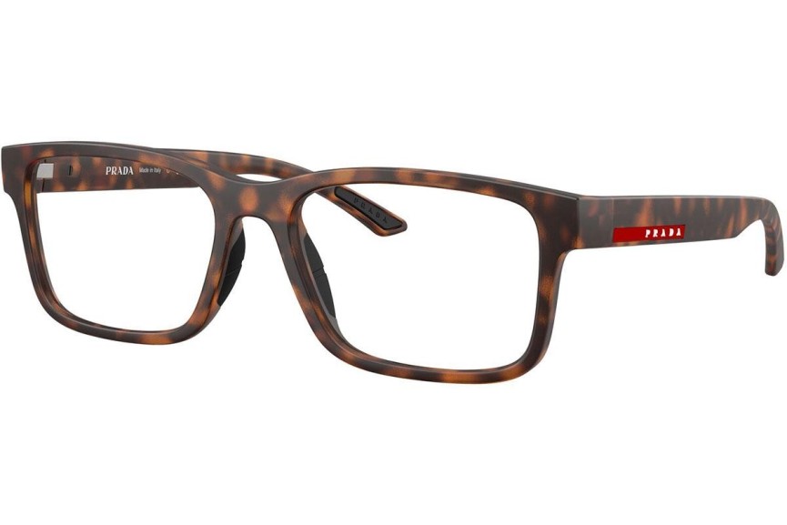 Okulary korekcyjne Prada Linea Rossa PS01RV 17X1O1 Kwadratowe Havana