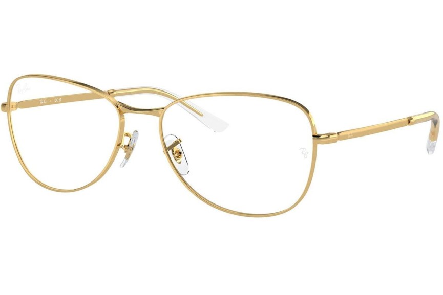 Okulary korekcyjne Ray-Ban RX3733V 2500 Pilotki (Aviator) Złote