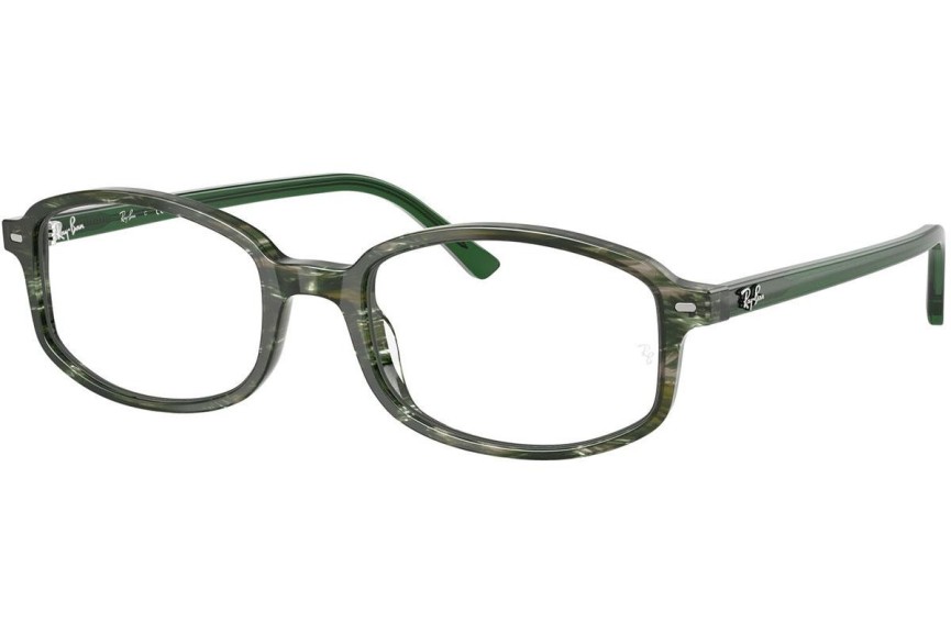 Okulary korekcyjne Ray-Ban RX5432 8398 Prostokątne Zielone