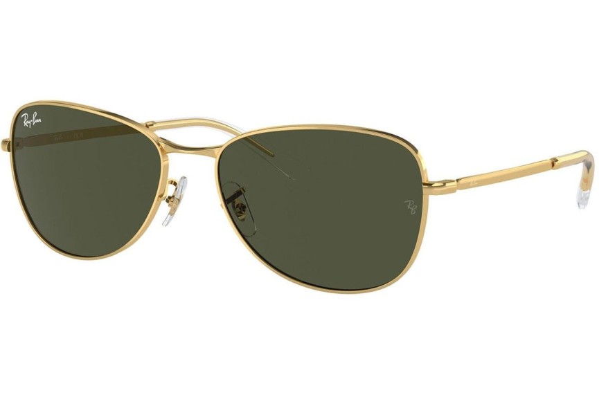 Okulary przeciwsłoneczne Ray-Ban RB3733 001/31 Pilotki (Aviator) Złote