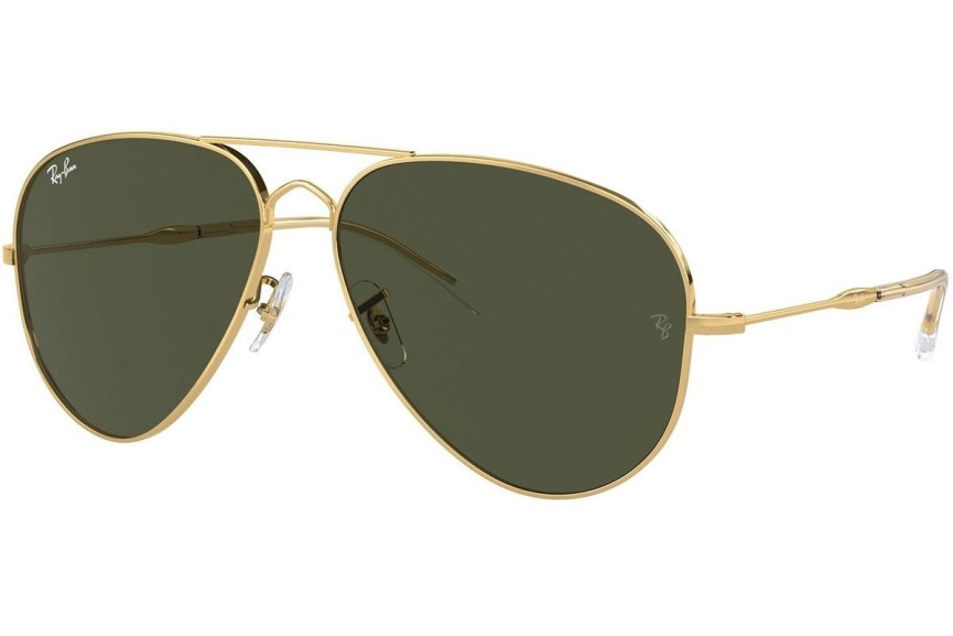 Okulary przeciwsłoneczne Ray-Ban RB3825 001/31 Pilotki (Aviator) Złote