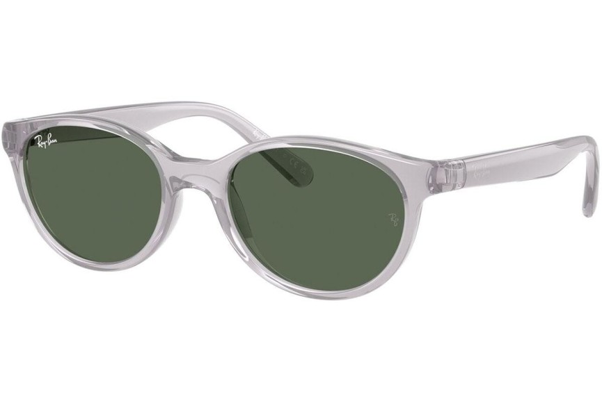 Okulary przeciwsłoneczne Ray-Ban Junior RJ9080S 717171 Okrągłe Szare