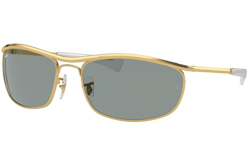 Okulary przeciwsłoneczne Ray-Ban Olympian I Deluxe RB3119M 001/56 Prostokątne Złote