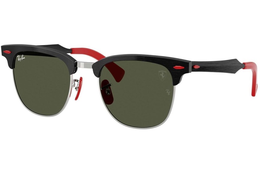 Okulary przeciwsłoneczne Ray-Ban RB3807M F11031 Prostokątne Srebrne