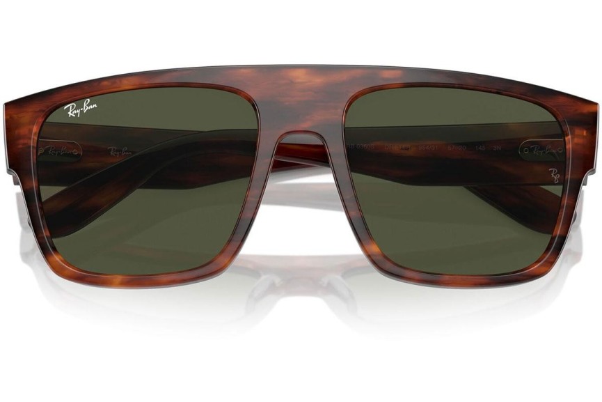 Okulary przeciwsłoneczne Ray-Ban Drifter RB0360S 954/31 Kwadratowe Havana